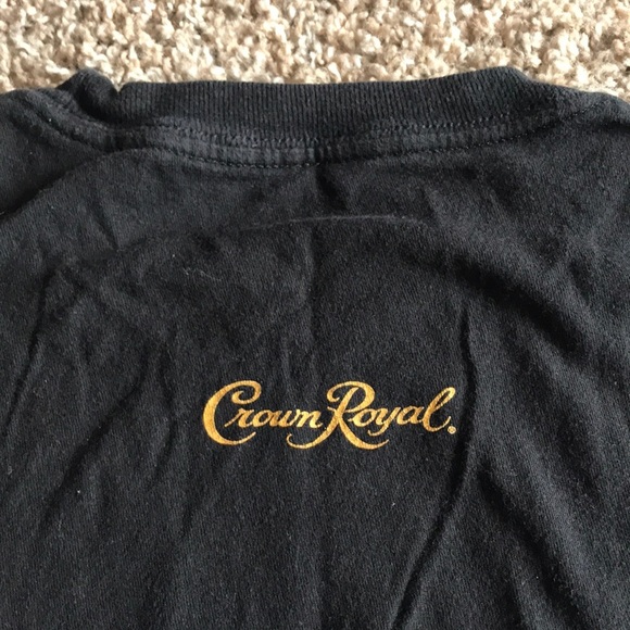 Crown Royal Men’s Black Tee Shirt - Picture 3 of 3